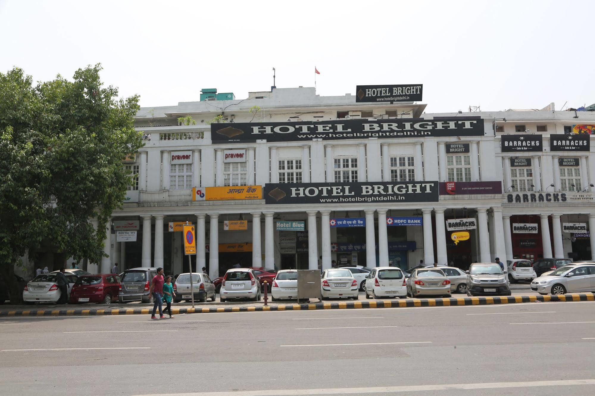 Hotel Bright New Delhi Buitenkant foto